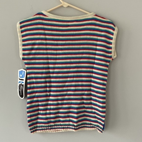 Vintage Deadstock NEW NWT Sears Mates Sleeveless Knit Top - Picture 2 of 6
